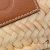 Loewe AB LOEWE Brown Beige Raffia Natural Material Small Basket Tote Spain