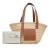 Loewe AB LOEWE Brown Beige Raffia Natural Material Small Basket Tote Spain