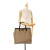 Gucci B Gucci Brown Beige Canvas Fabric GG Tote Italy