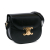 Celine AB Celine Black Calf Leather Triomphe Besace Clea Crossbody Italy