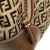 Fendi B Fendi Brown Beige Canvas Fabric Zucchino Chef Shopping Tote Italy