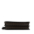 Celine AB Celine Black with Brown Coated Canvas Fabric Macadam Clutch Italy