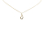 Tiffany & Co AB Tiffany Gold 18K Yellow Gold Metal Elsa Peretti Open Teardrop Pendant Necklace Spain