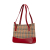 Burberry B Burberry Brown Beige with Red Canvas Fabric Haymarket Check Tote United Kingdom