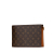 Louis Vuitton B Louis Vuitton Brown Monogram Canvas Canvas Monogram Legacy Chain Clutch Spain