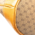 Gucci B Gucci Brown Beige Coated Canvas Fabric Micro GG Supreme Mickey Mouse Bucket Bag Italy