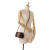 Burberry B Burberry Blue Navy with Brown Suede Leather Madison Buckle Crossbody Moldova