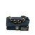 Chanel B Chanel Blue Dark Blue Lambskin Leather Leather Small Lambskin Elegant Chain Single Flap Italy