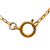 Chanel B Chanel Gold Gold Plated Metal CC Pendant Necklace France