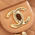 Chanel AB Chanel Brown Beige Lambskin Leather Leather Large Quilted Lambskin Funky Town Flap Italy