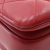 Chanel AB Chanel Red Lambskin Leather Leather Small Trendy CC Lambskin Flap Italy