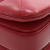 Chanel AB Chanel Red Lambskin Leather Leather Small Trendy CC Lambskin Flap Italy