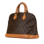 Louis Vuitton B Louis Vuitton Brown Monogram Canvas Canvas Monogram Alma PM United States