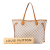 Louis Vuitton B Louis Vuitton White Damier Canvas Canvas Damier Azur Neverfull MM France