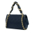 Chanel B Chanel Blue Navy Lambskin Leather Leather Quilted Lambskin Chain is More Flap Italy