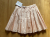 Dior Rare pink silk pleated mini skirt