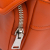 Prada AB Prada Orange Calf Leather Soft Pocket Crossbody Italy