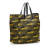 Prada B Prada Yellow with Black Nylon Fabric Tessuto Stampato Italy