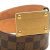 Louis Vuitton AB Louis Vuitton Brown Damier Canvas Canvas Damier Ebene Inventeur Reversible Belt Spain