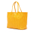 Goyard B Goyard Yellow Coated Canvas Fabric Goyardine Saint Louis PM France