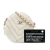 Chanel AB Chanel White Ivory Fur Natural Material Chevron Round Clutch with Chain France