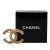 Chanel B Chanel Gold Gold Plated Metal CC Rhinestones Brooch France