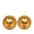 Chanel B Chanel Gold Gold Plated Metal CC Clip On Earrings France