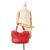 Prada B Prada Red Calf Leather Vitello Daino Tote China