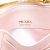 Prada AB Prada Pink Light Pink Saffiano Leather Card Case Italy