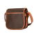 Celine B Celine Brown Coated Canvas Fabric Macadam Crossbody Italy