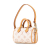 Louis Vuitton AB Louis Vuitton White Monogram Canvas Canvas Monogram Dune Micro Speedy Bag Charm Italy