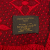 Louis Vuitton AB Louis Vuitton Red Wool Fabric Logomania Scarf Italy