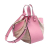 Loewe B LOEWE Pink Calf Leather Small and Tweed Hammock Bag Spain