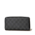 Louis Vuitton AB Louis Vuitton Black Damier Canvas Canvas Damier Graphite Vertical Zippy Wallet Spain