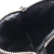 Chanel AB Chanel Black Calf Leather CC Quilted Aged skin Round Clutch France