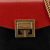 Givenchy B Givenchy Red with Black Calf Leather Nano Bicolor skin GV3 Italy