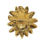 Chanel B Chanel Gold Gold Plated Metal Lion Pin Brooch France