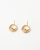 Fendi FF Rhinestone Earrings