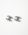 Chanel Coco Mark Rhinestone Earrings