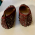 Lola Cruz Jewel Slipper Burgundy Suede