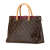 Louis Vuitton AB Louis Vuitton Brown Monogram Canvas Canvas Monogram Pallas MM France