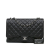 Chanel B Chanel Black Caviar Leather Leather Maxi Classic Caviar Single Flap Italy