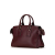 Burberry B Burberry Red Maroon Calf Leather Clifton Satchel Romania