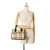 Burberry B Burberry Brown Beige with Black Canvas Fabric House Check Handbag Italy