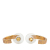 Chanel B Chanel Gold Gold Plated Metal Coco Push Back Earrings France