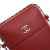 Chanel AB Chanel Red Calf Leather CC Quilted skin Chain Around Phone Holder Italy