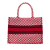 Christian Dior AB Dior Red Canvas Fabric Medium Dioramour Book Tote Italy