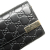 Gucci B Gucci Black Calf Leather Guccissima Wallet On Chain Italy