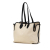 Burberry B Burberry Brown Light Beige Canvas Fabric Logo Soft Belt Tote United Kingdom