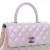 Chanel AB Chanel Purple Lavender Caviar Leather Leather Mini Iridescent Caviar Coco Handle Bag Italy